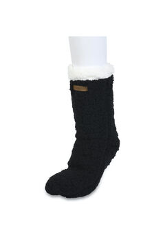 Faux Shearling Cabin Sock