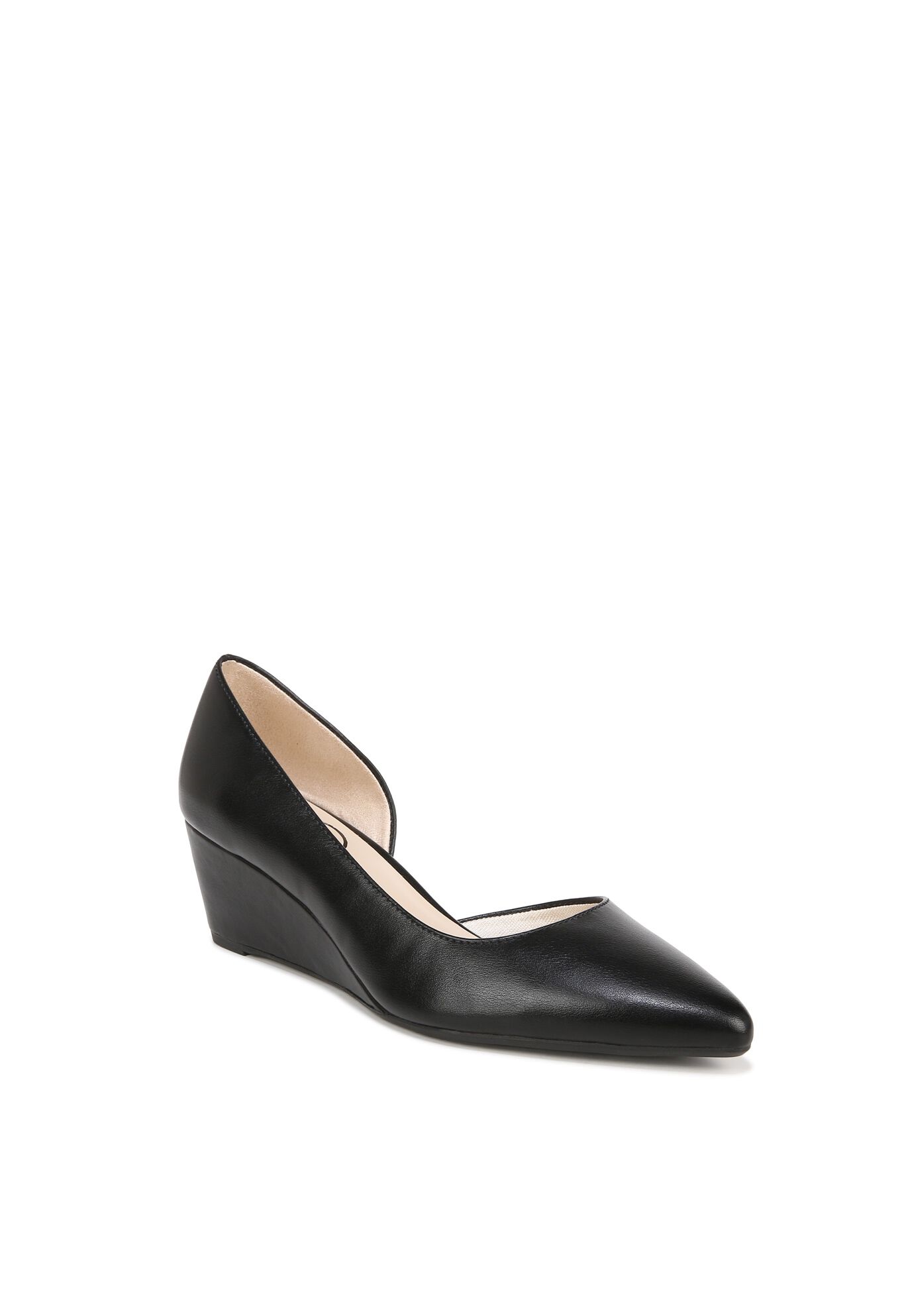 Macy Pump, BLACK FAUX LEATHER, hi-res image number 0