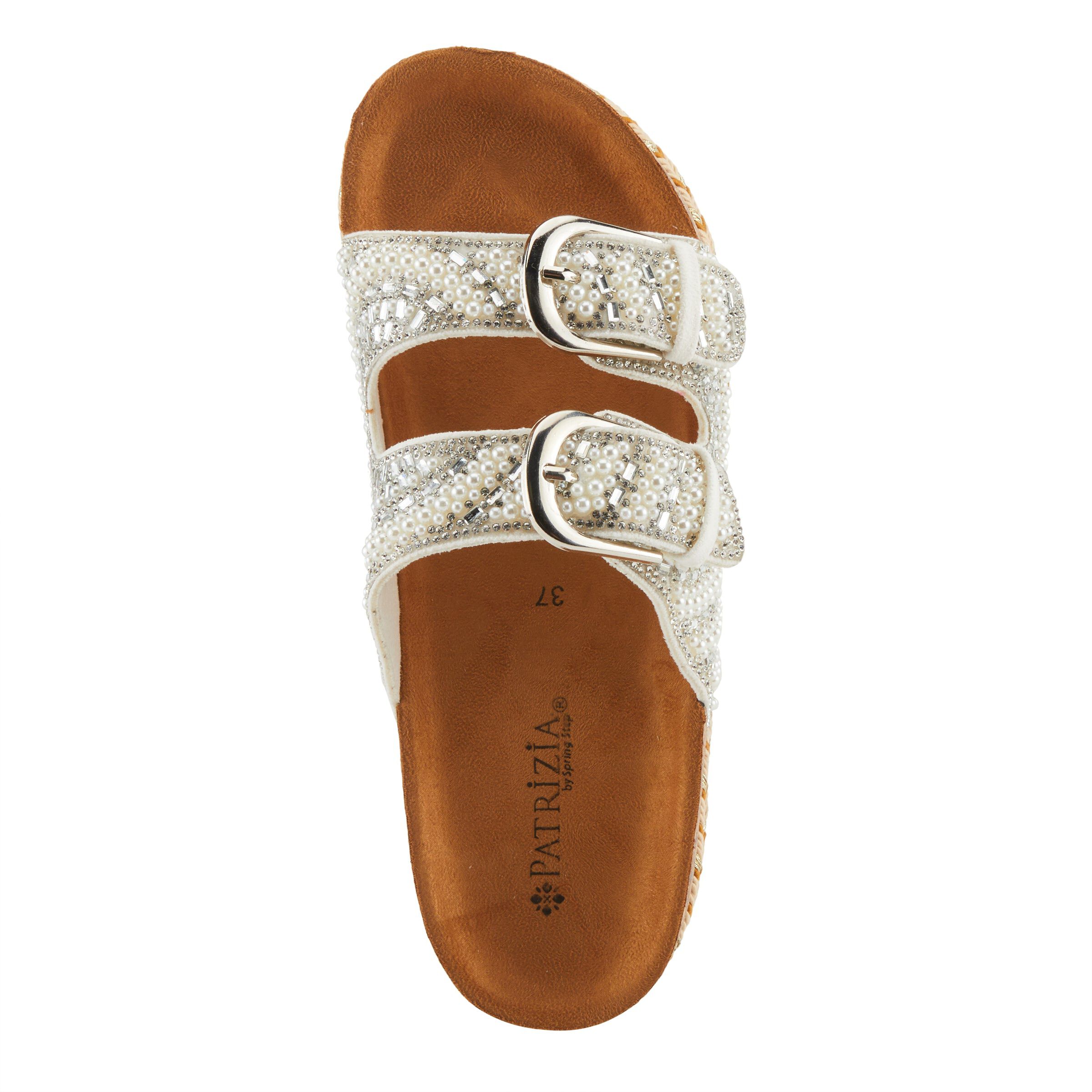 Pearline Slides Sandal, WHITE MULTI, alternate image number 3