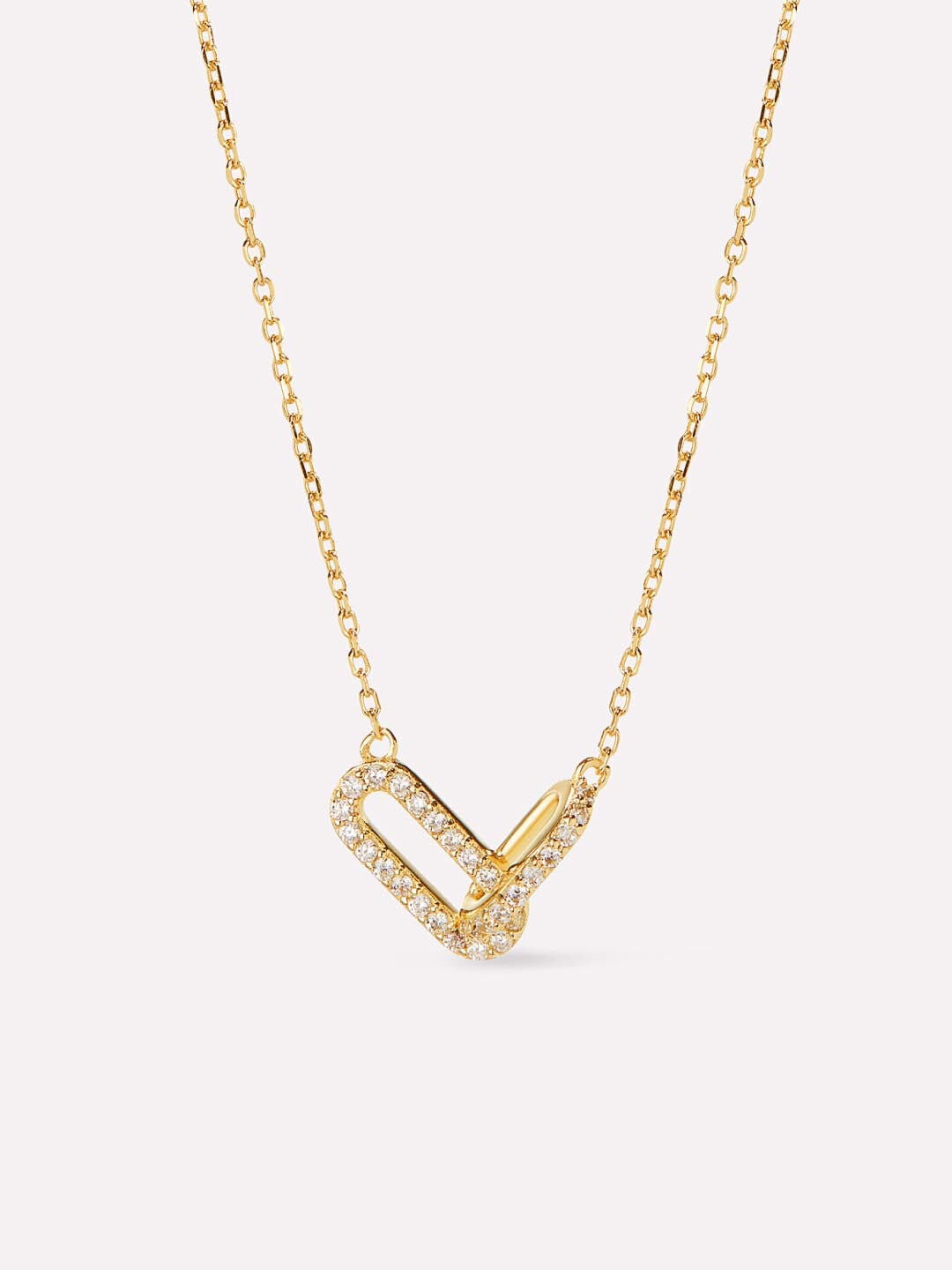 Loree Chain Link Necklace, GOLD, hi-res image number 0