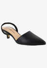 Sarah II Slingback   , BLACK SNAKE, hi-res image number null