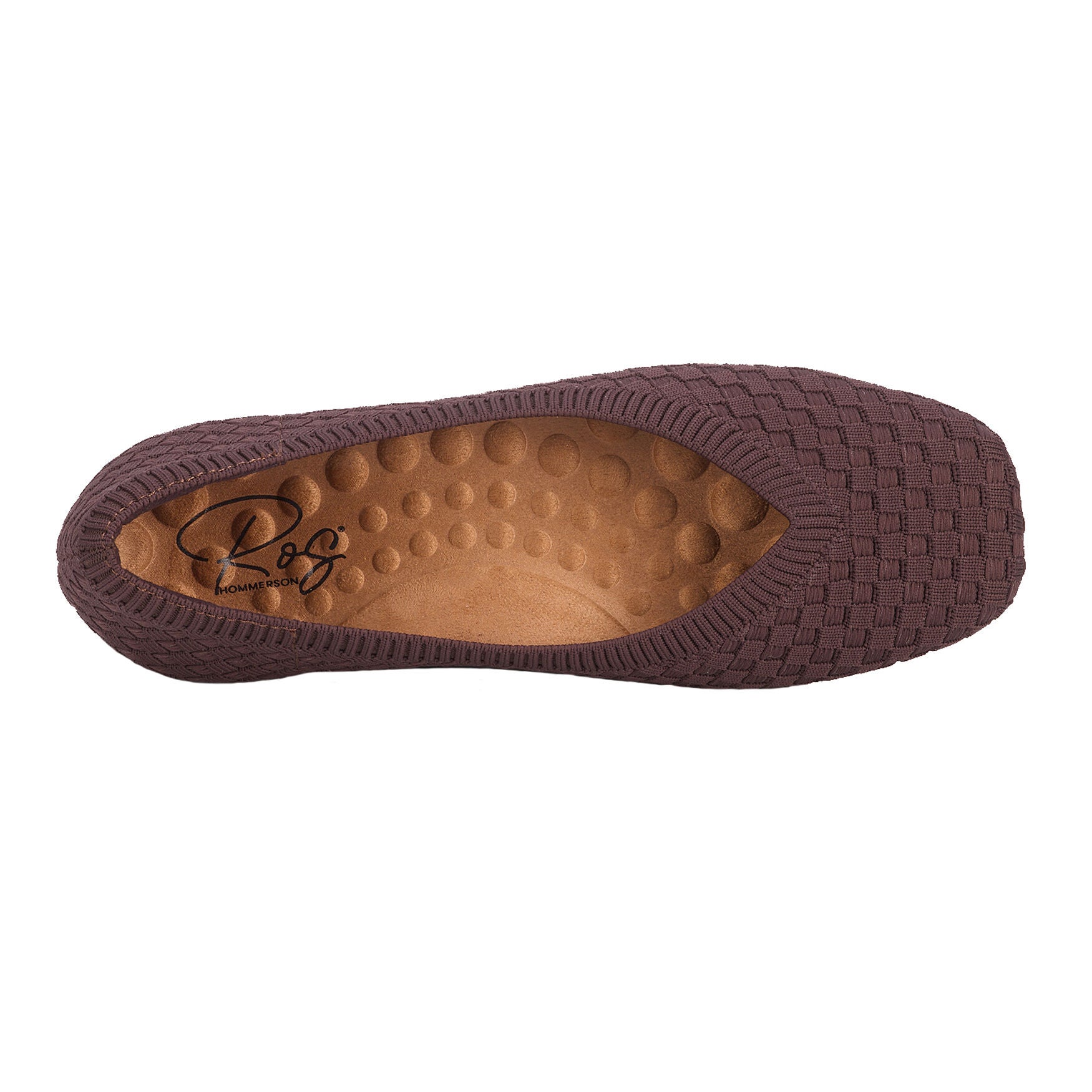 Niki Stretch Knit Flat, BROWN, alternate image number 5