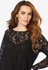 Lace Asymmetric Tunic & Pant Set, , alternate image number null
