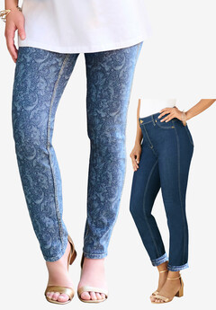 Reversible Straight-Leg Jean