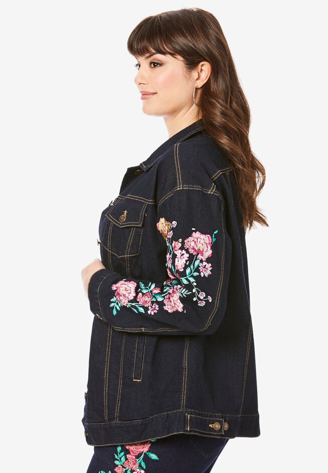 Embellished Boyfriend Jacket, , alternate image number null
