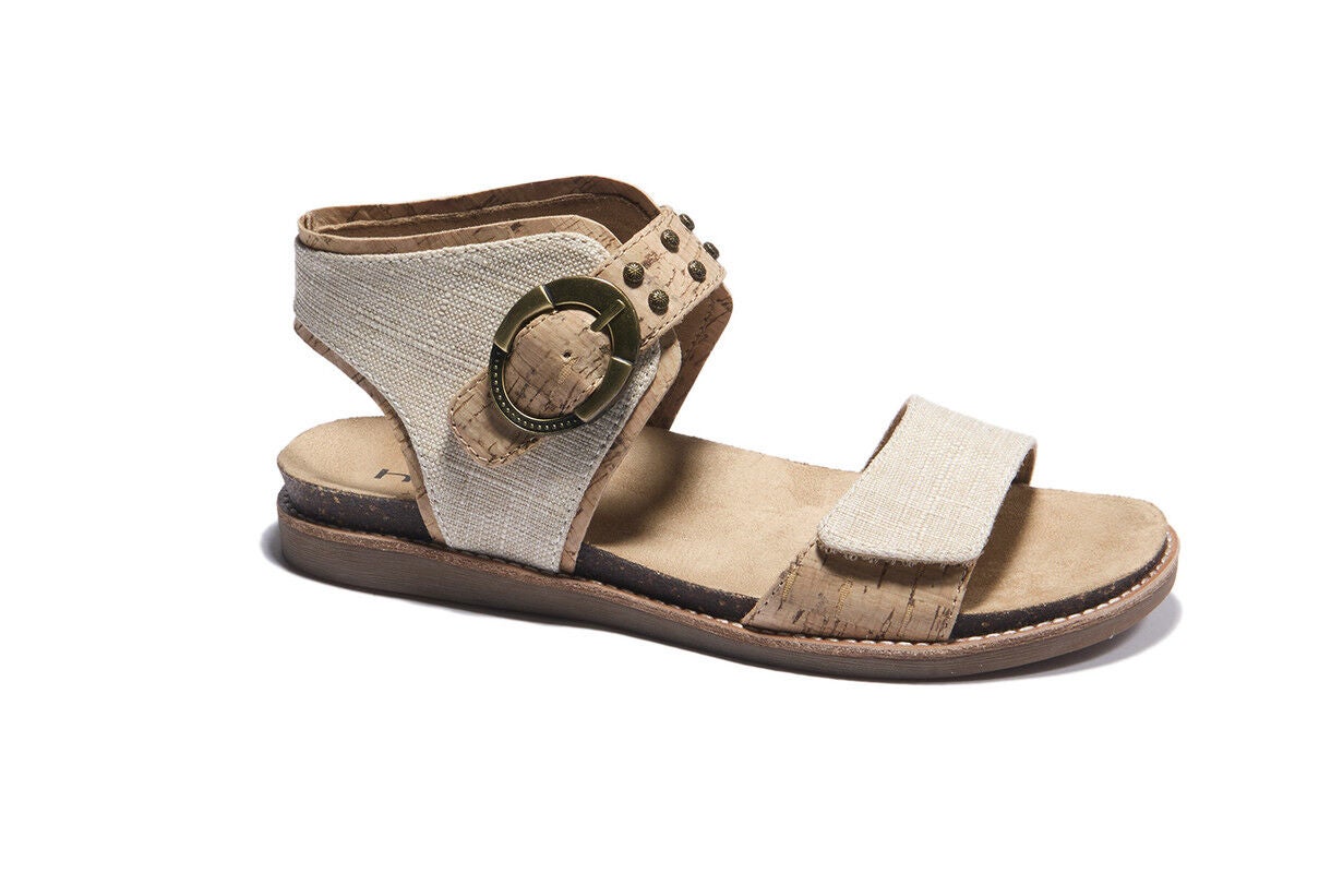 Bari Cork Bottom Sandal, CORK, alternate image number 2