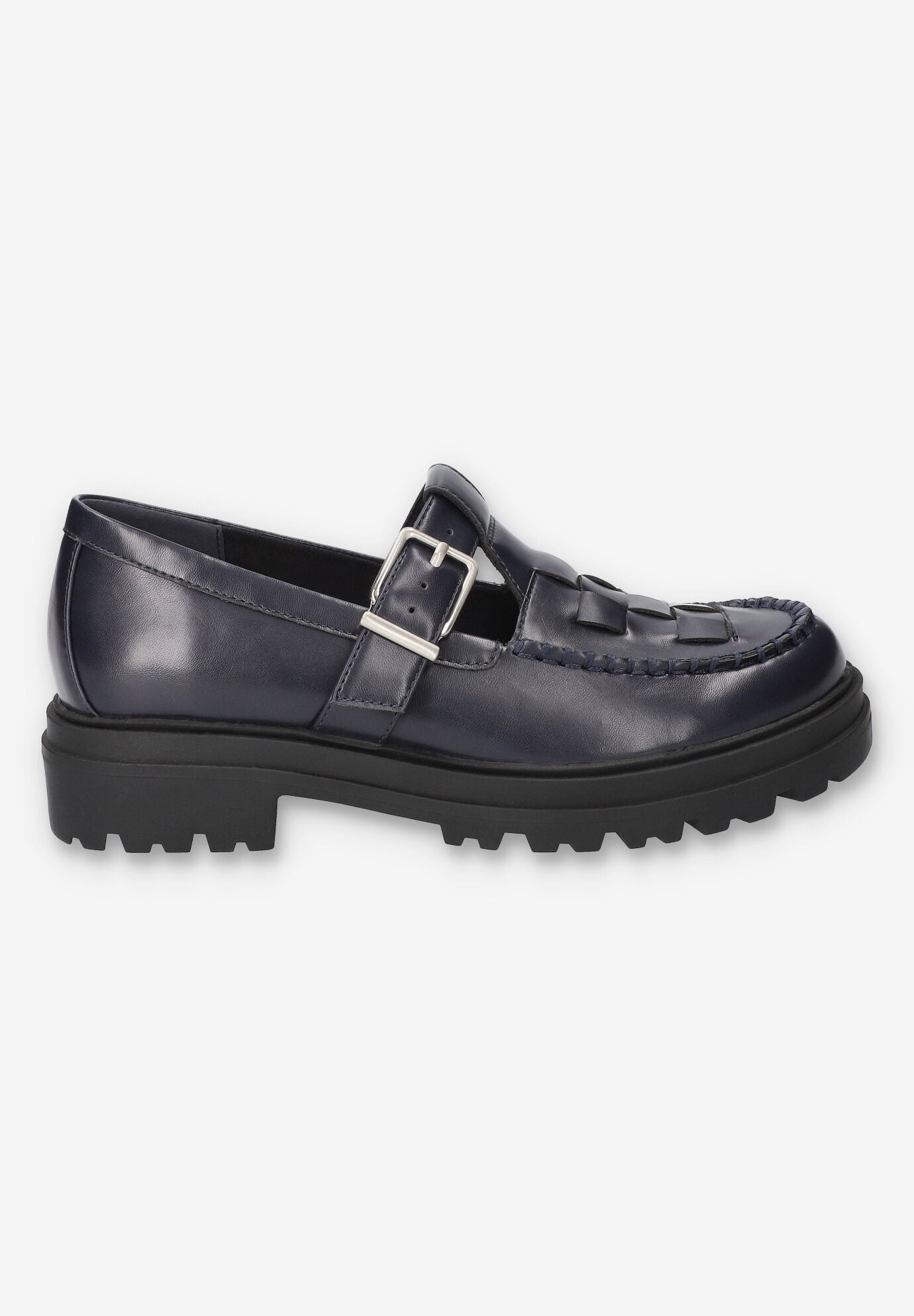 Makell Comfort Lug Loafer, NAVY, alternate image number 2