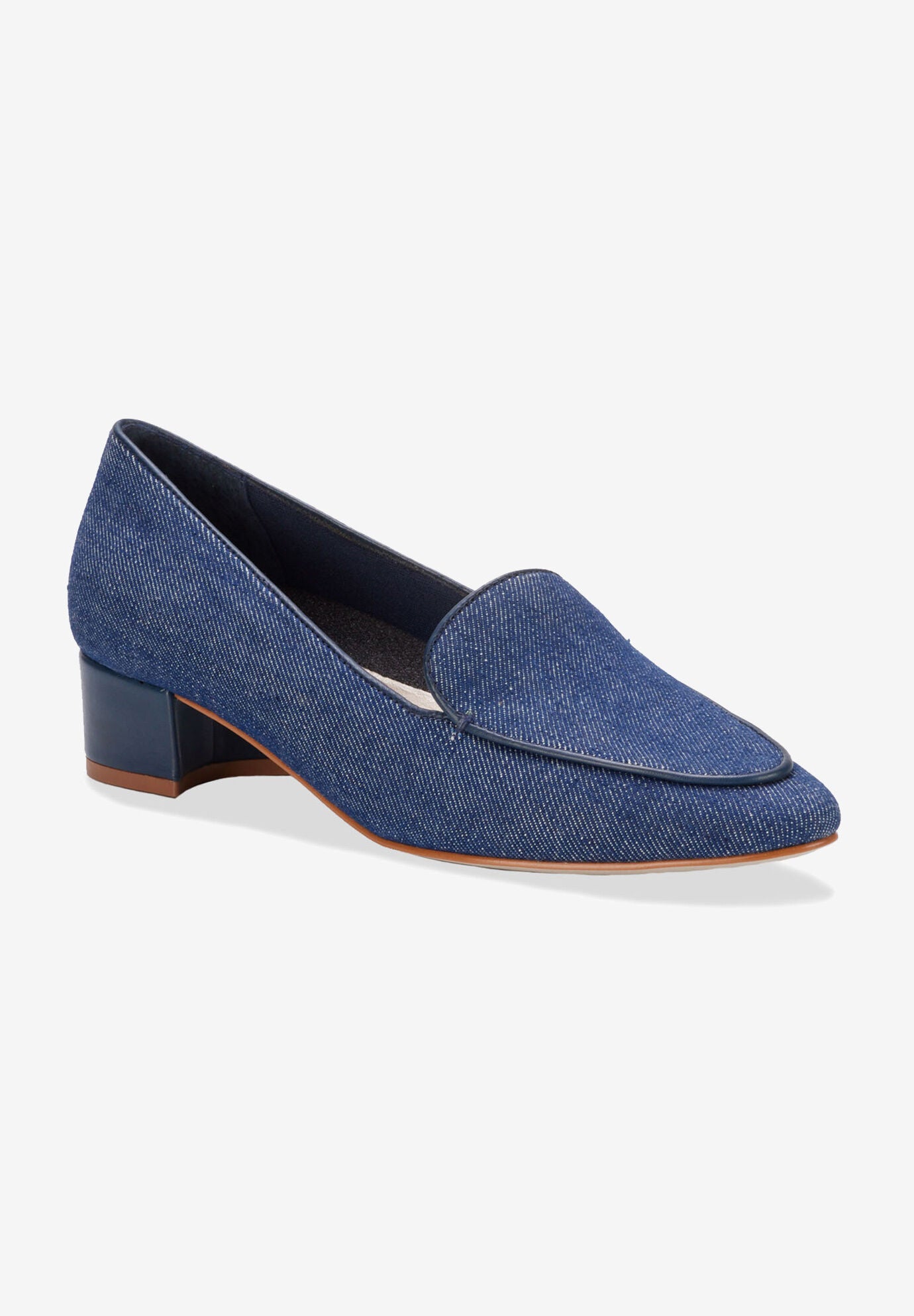 Honey Flat, DENIM FABRIC NAVY, hi-res image number 0