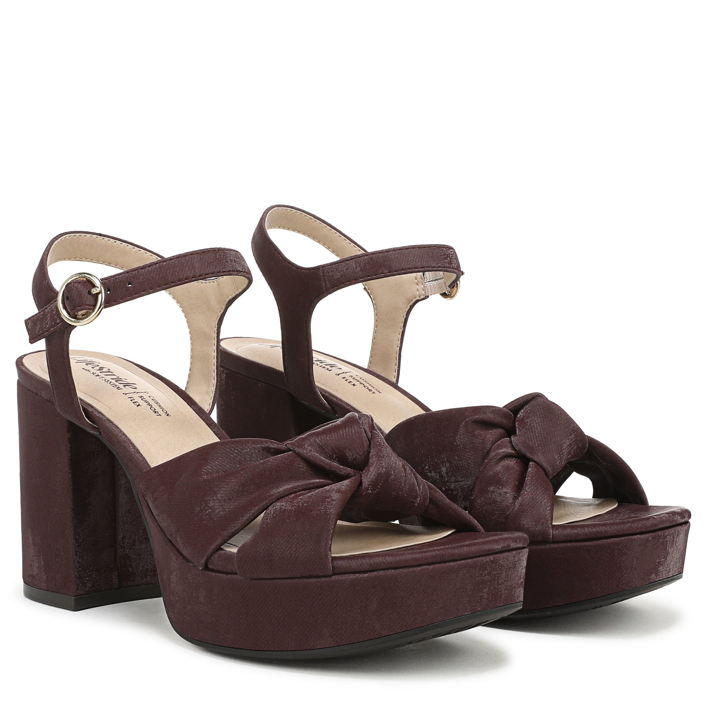 August Dress Sandal, PLUM, alternate image number 2