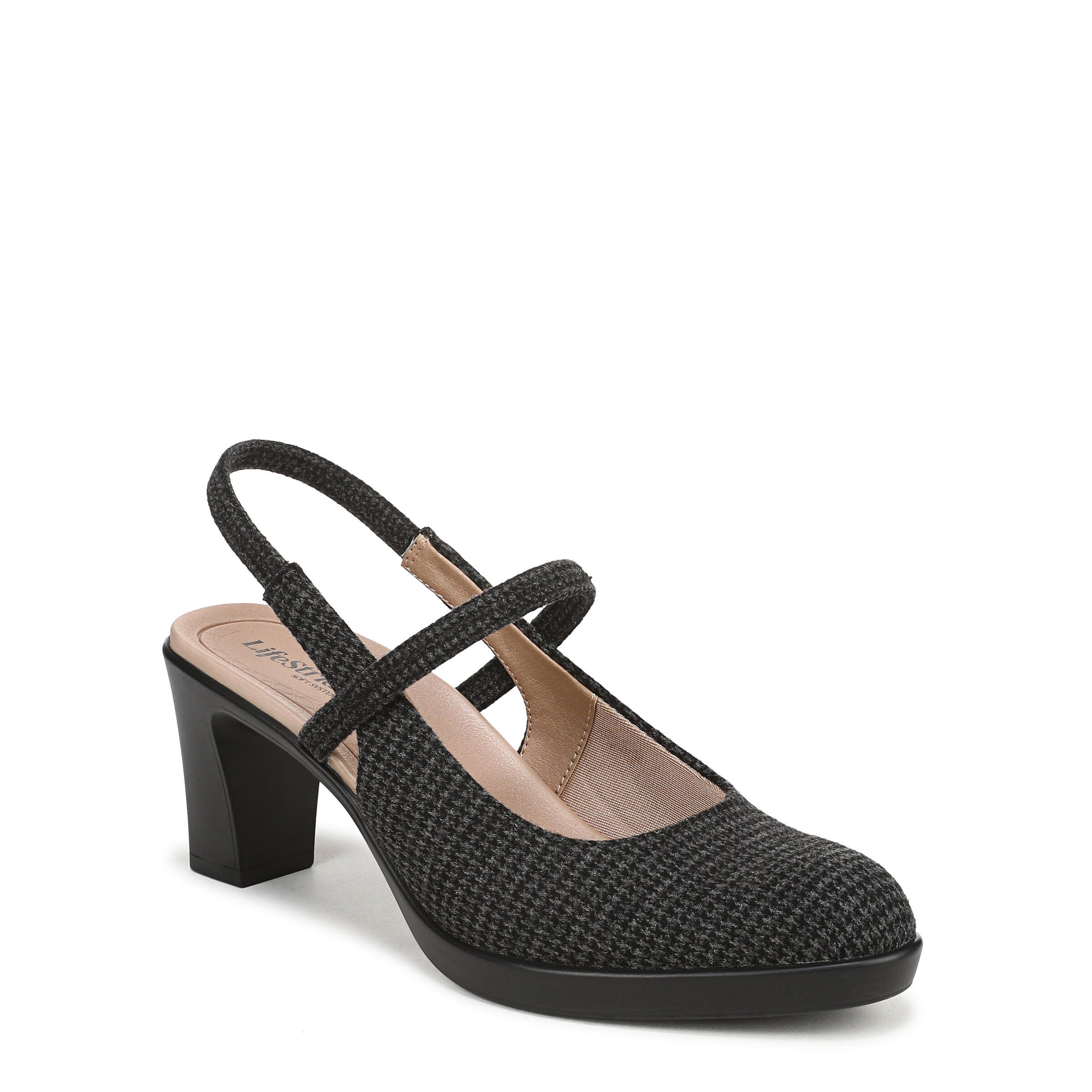 Evoke Slingback Pump, BLACK GREY, hi-res image number 0