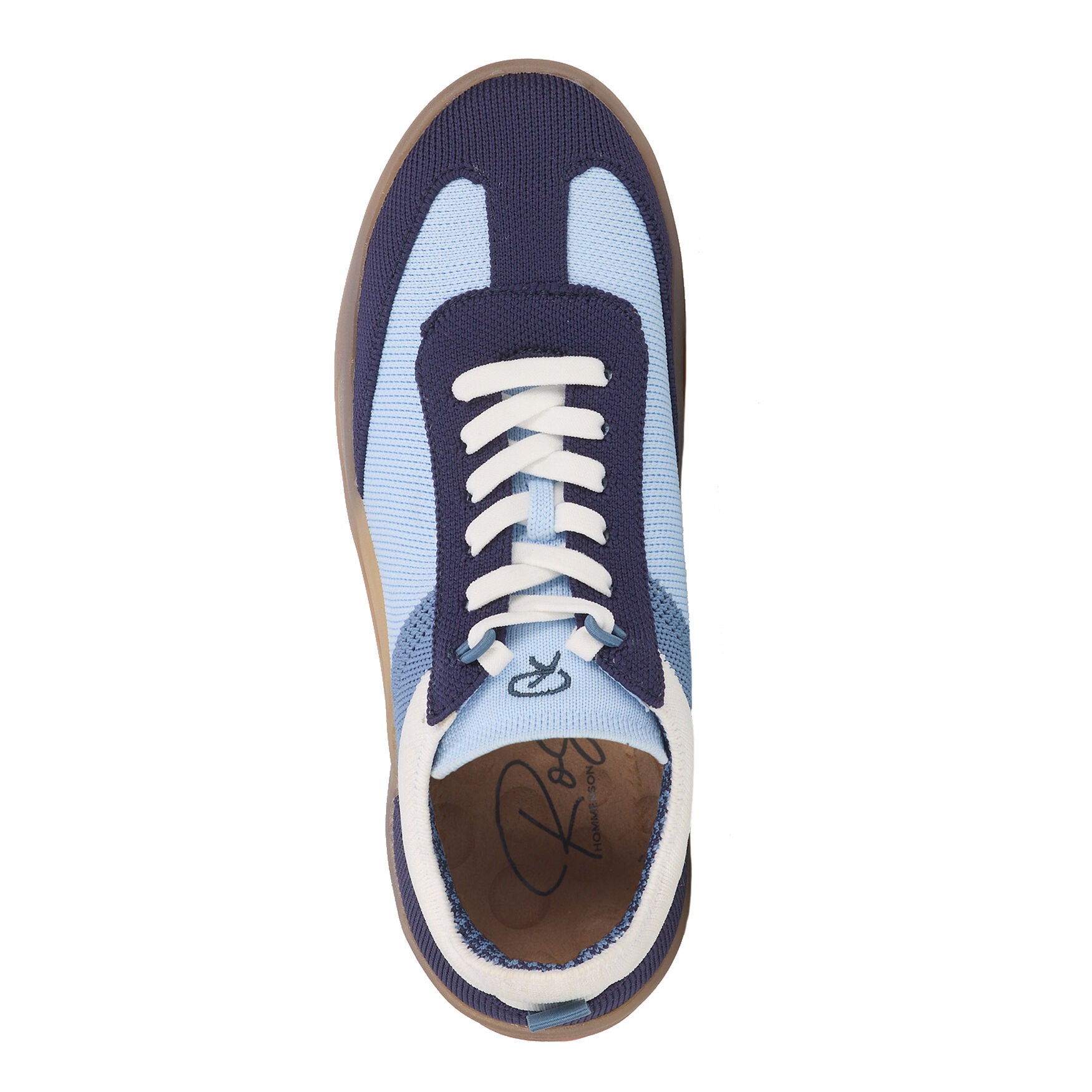 Stella Stretch Knit Sneaker, BLUE, alternate image number 6