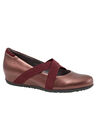 Waverly Slip-Ons by SoftWalk®, BURGUNDY METALLIC, hi-res image number null
