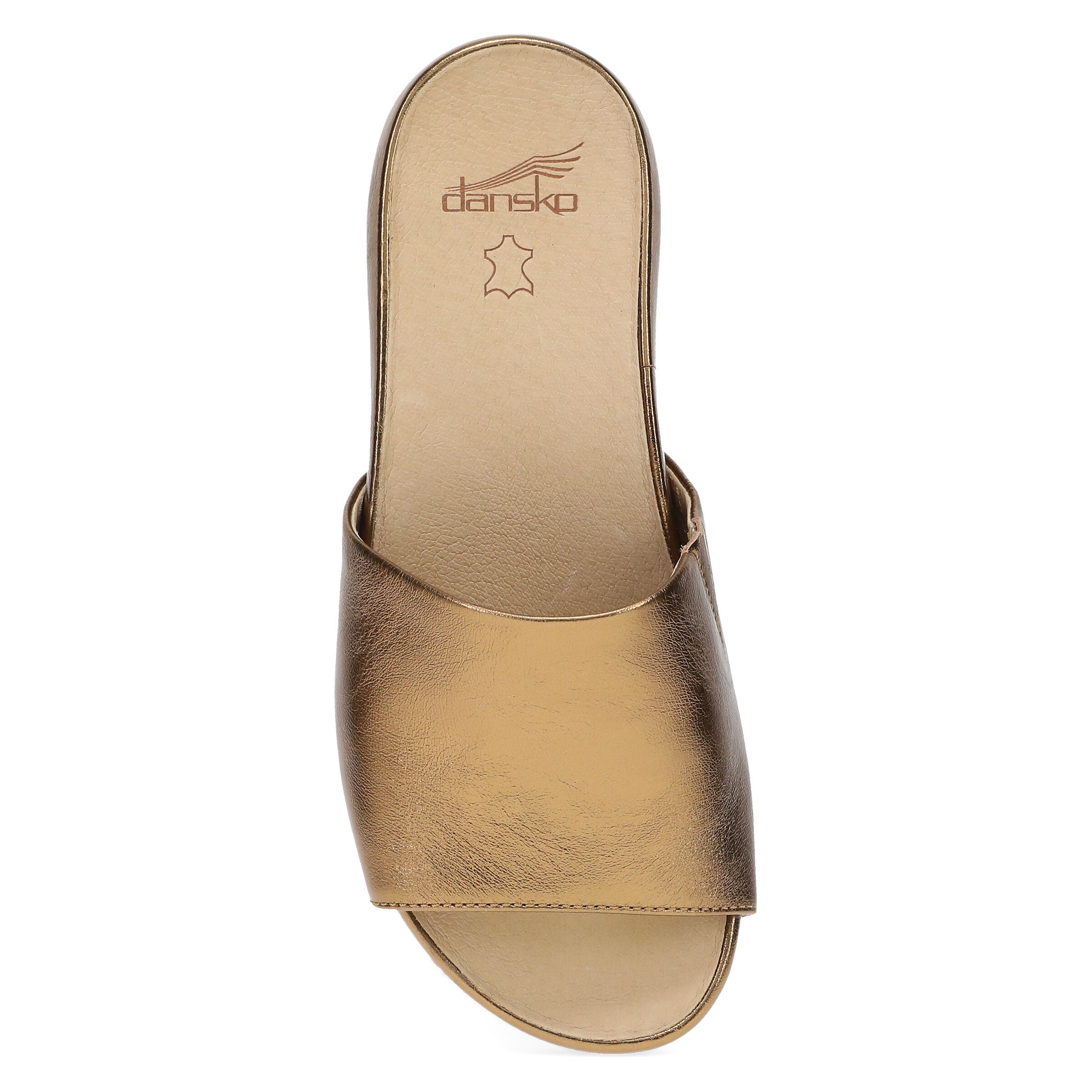 Twyla Leather Sandal, BRONZE, alternate image number 5