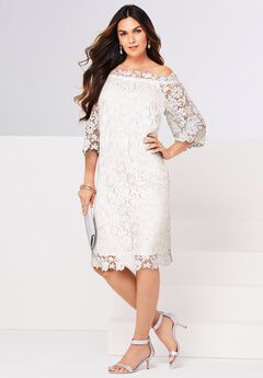 Off The Shoulder Lace Dress