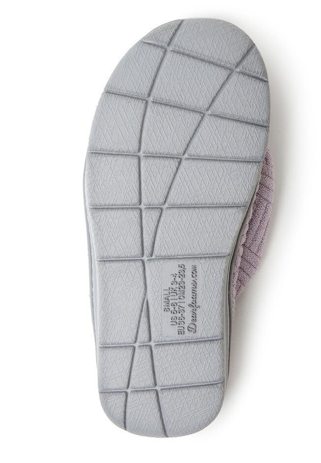 Addison Textured Terry Thong Slippers, , alternate image number null