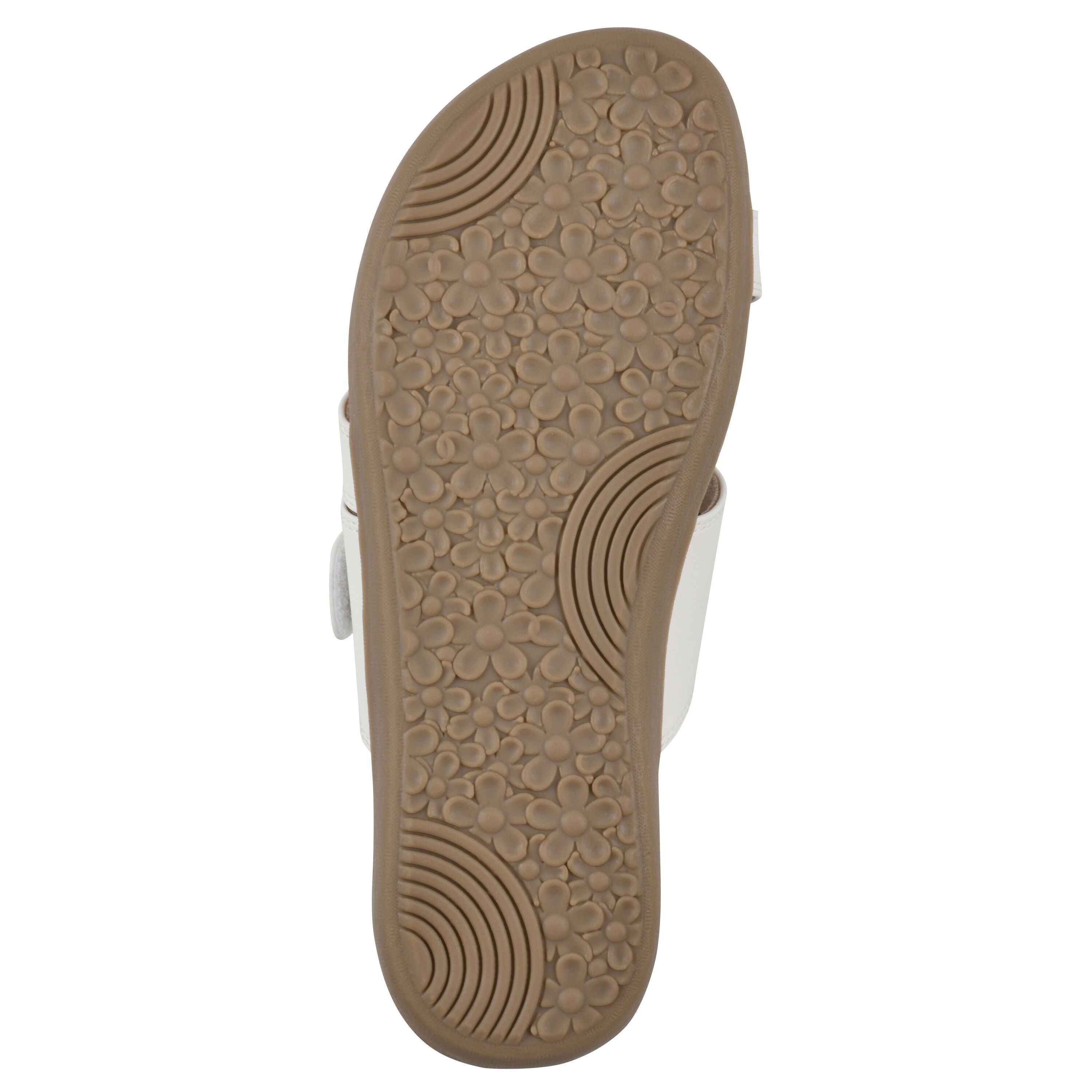 Fancify Slide Sandal, WHITE SMOOTH, alternate image number 5