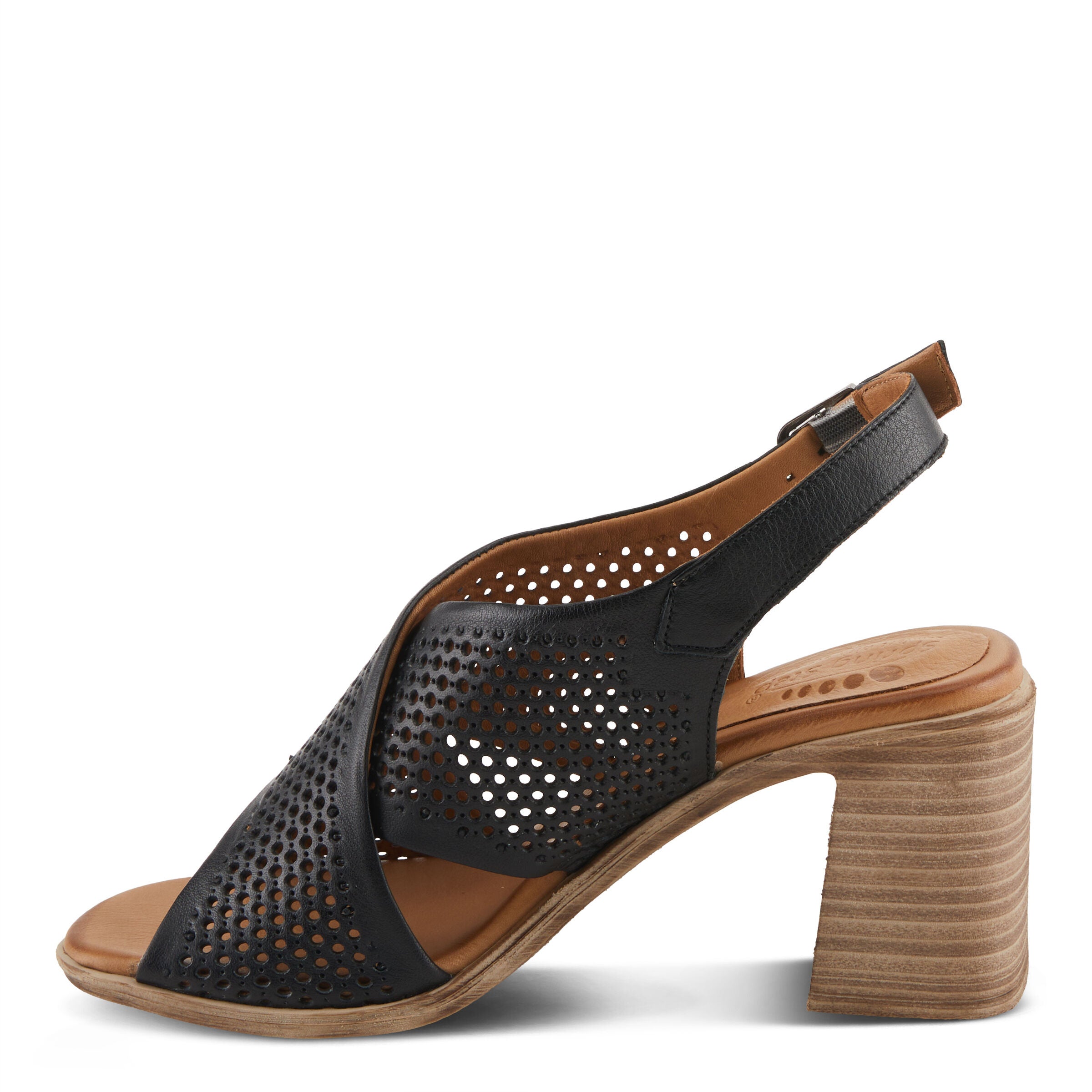 Luanca Sandal, BLACK, alternate image number 2