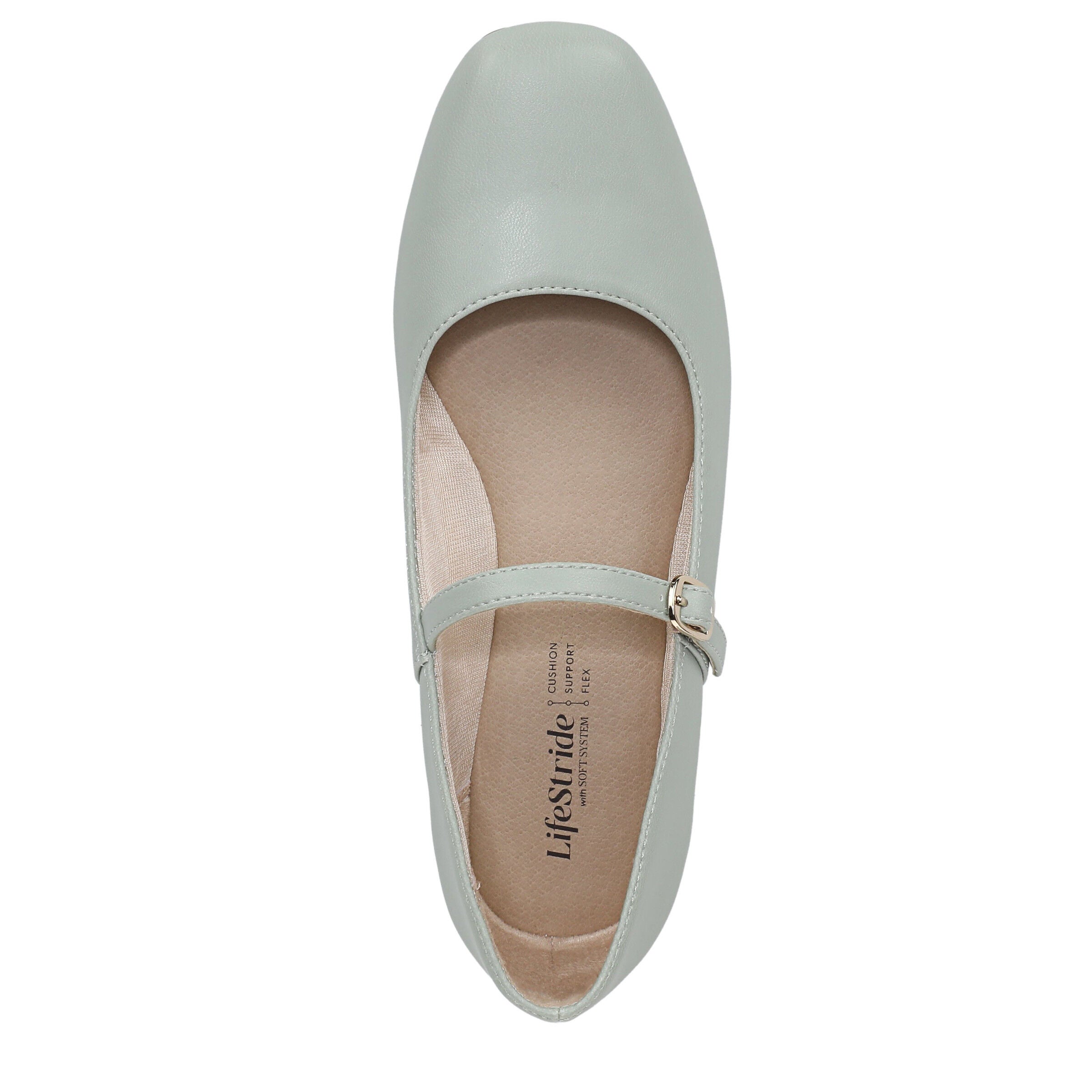 Beloved Mary Jane Flat, JADE GREEN, alternate image number 6