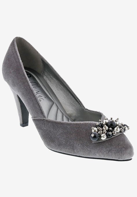 May Pump, GREY VELVET, hi-res image number null