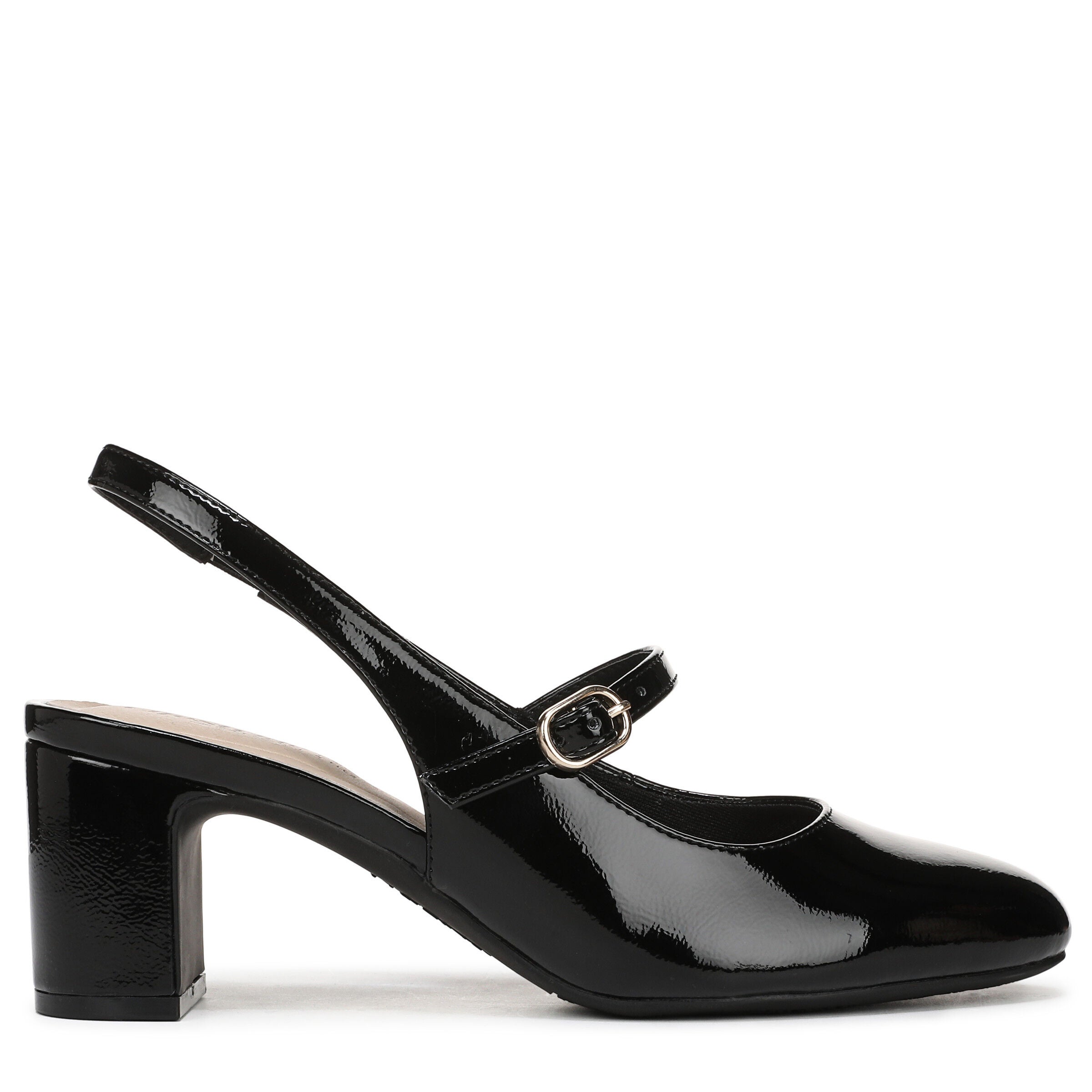 Trust Slingback, BLACK PATENT, alternate image number 3