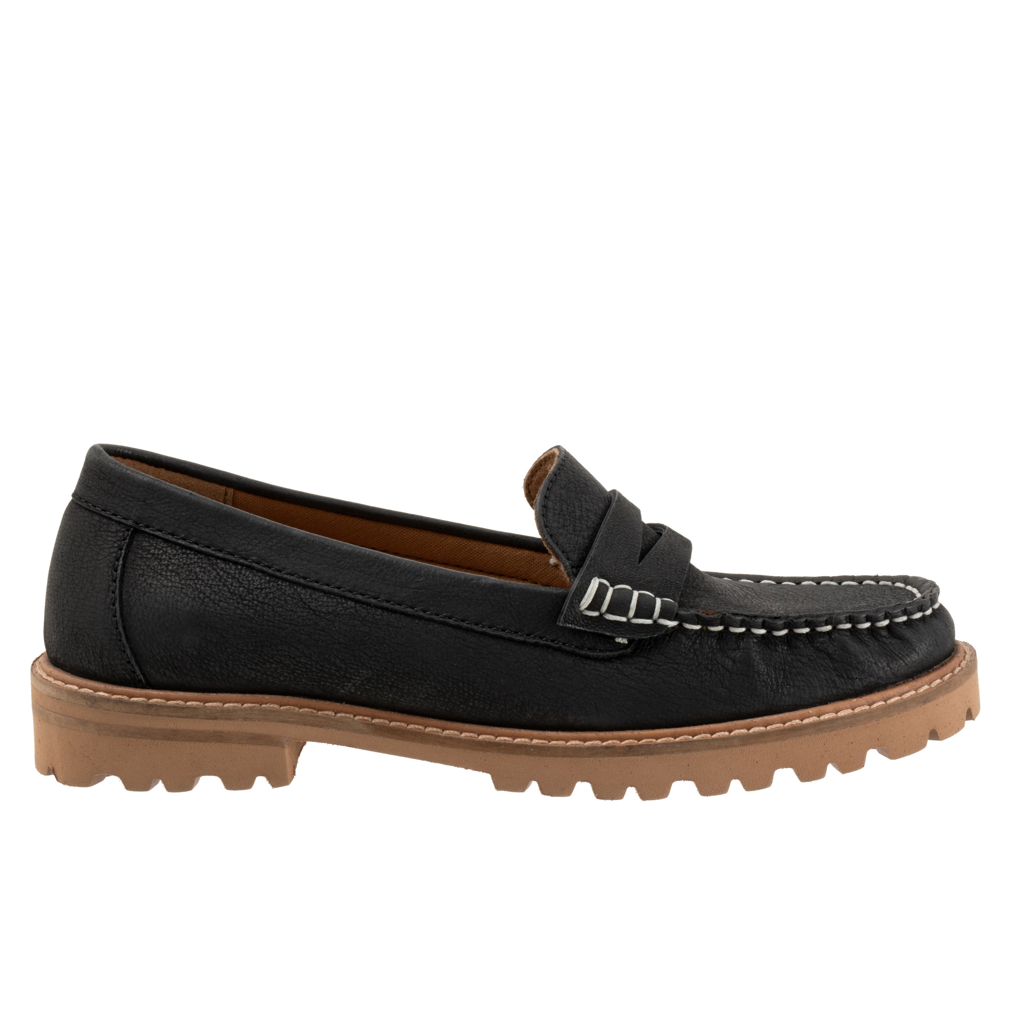 Francey Flat, BLACK NUBUCK, alternate image number 2
