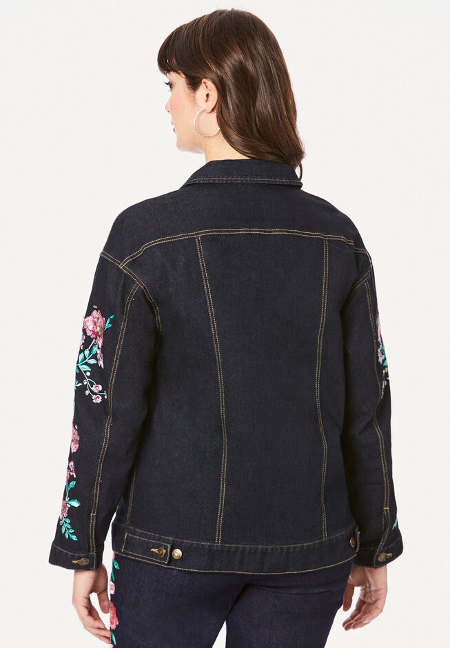Embellished Boyfriend Jacket, , on-hover image number null