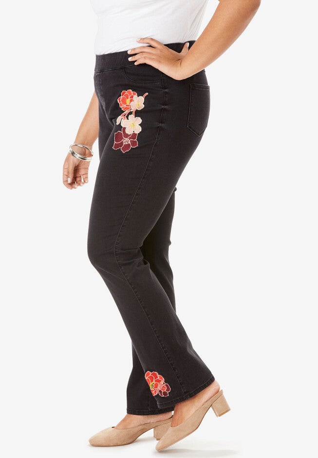 The Bootcut No-Gap Jean by Denim 24/7®, , alternate image number null