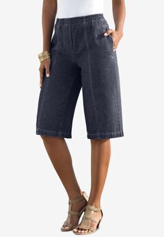 Plus Size Easy-Wear Bermuda Short