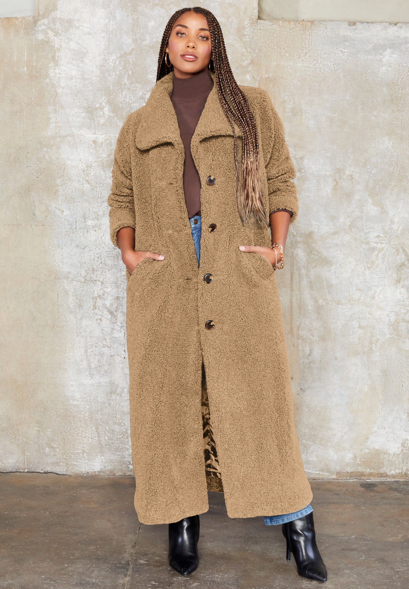 Lane bryant sale teddy coat