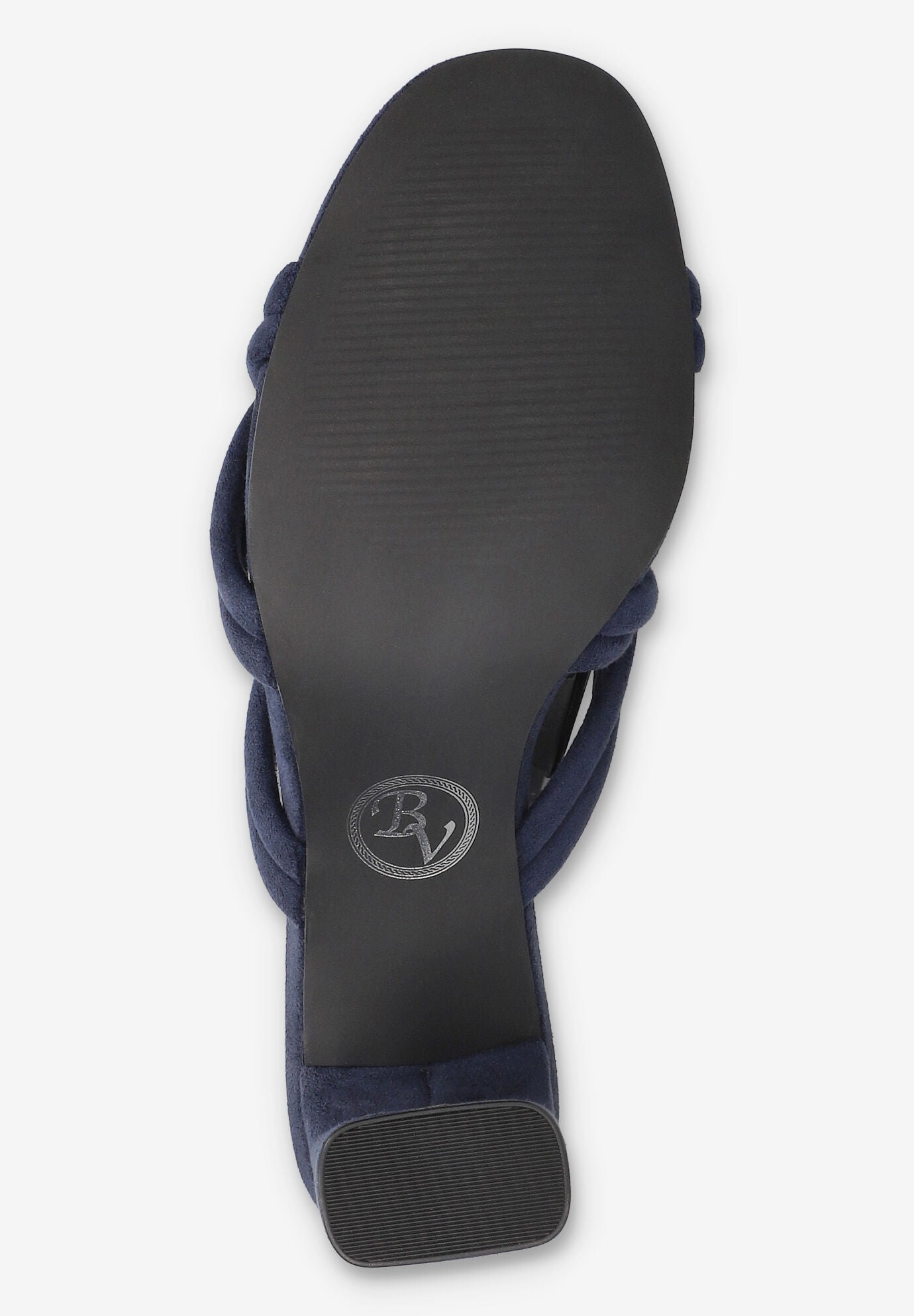 Carmen Heeled Sandal, NAVY SUEDE, alternate image number 5