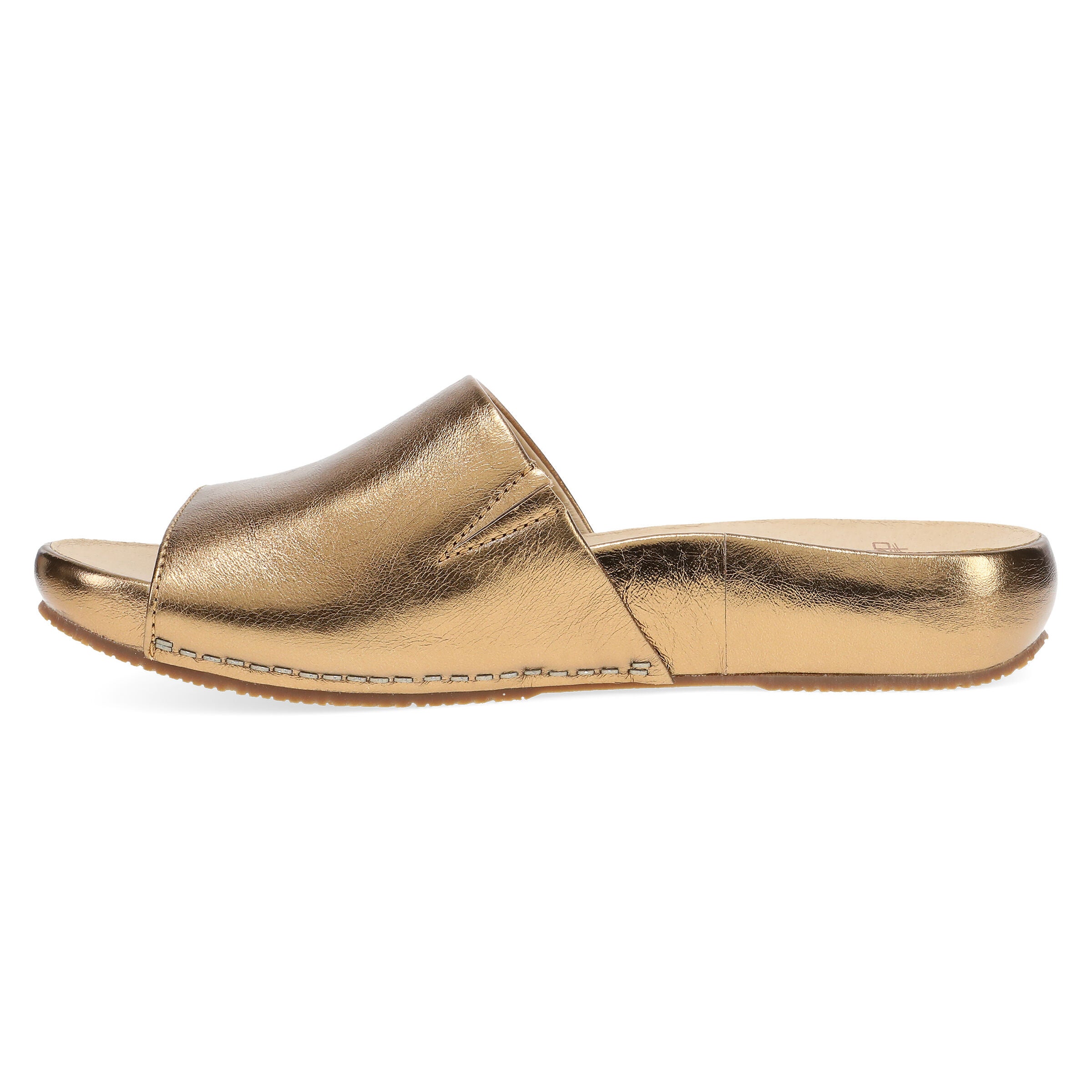 Twyla Leather Sandal, BRONZE, alternate image number 6