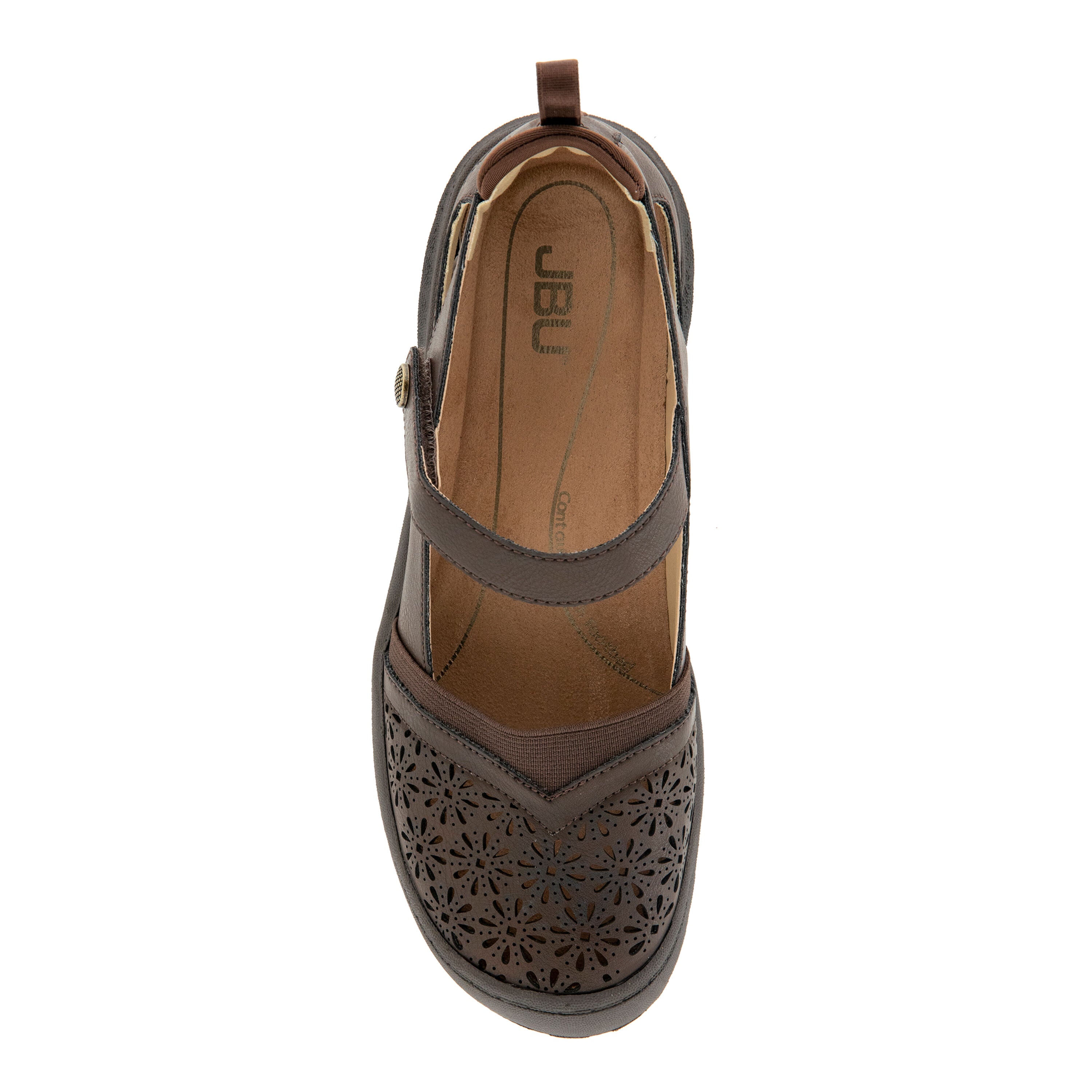 Rya Casual Mary Jane Flat, CHOCOLATE, alternate image number 4