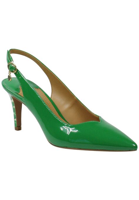 Belamie Pumps , GREEN PATENT, hi-res image number null