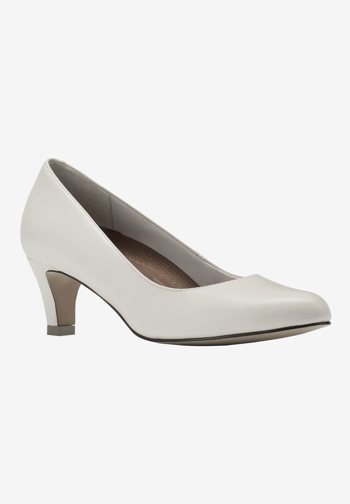 Joy Ii Pump, WHITE LEATHER, hi-res image number 0