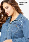 Statement Denim Jacket, , alternate image number null