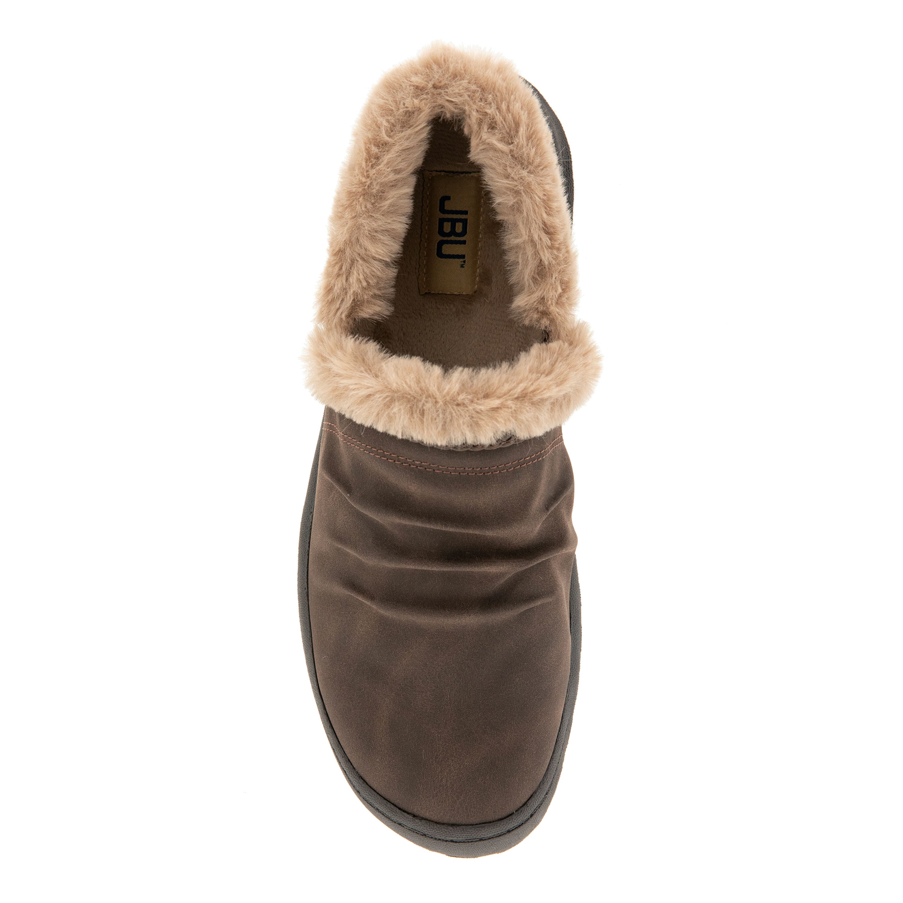 Reese Water Resistant Closed Casual Flat, BROWN, alternate image number 4