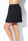 Lightweight Quick-Dry Pleated Swim Skort, , alternate image number null