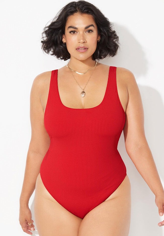 The Pammy Ribbed One Piece, , alternate image number 6