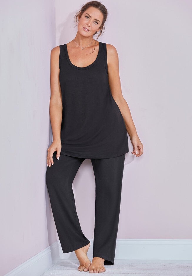 Lola Loose Tank, BLACK, hi-res image number 0