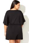 Layla Flutter Sleeve Tunic Cover Up, , on-hover image number null