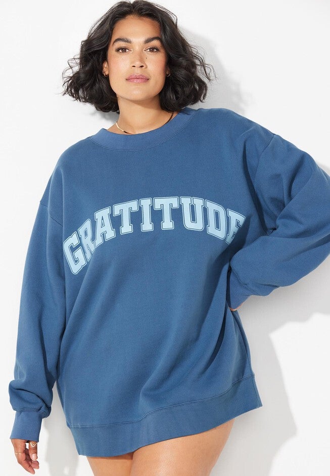 The Gratitude Coed Crewneck Sweatshirt, , alternate image number 3