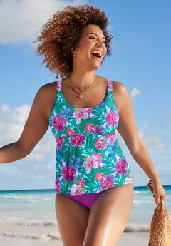 Flared Tankini Top