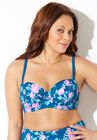 Puff Sleeve Underwire Bikini top, , alternate image number null