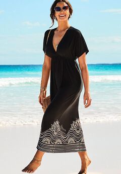 Kate V-Neck Cover Up Maxi Dress