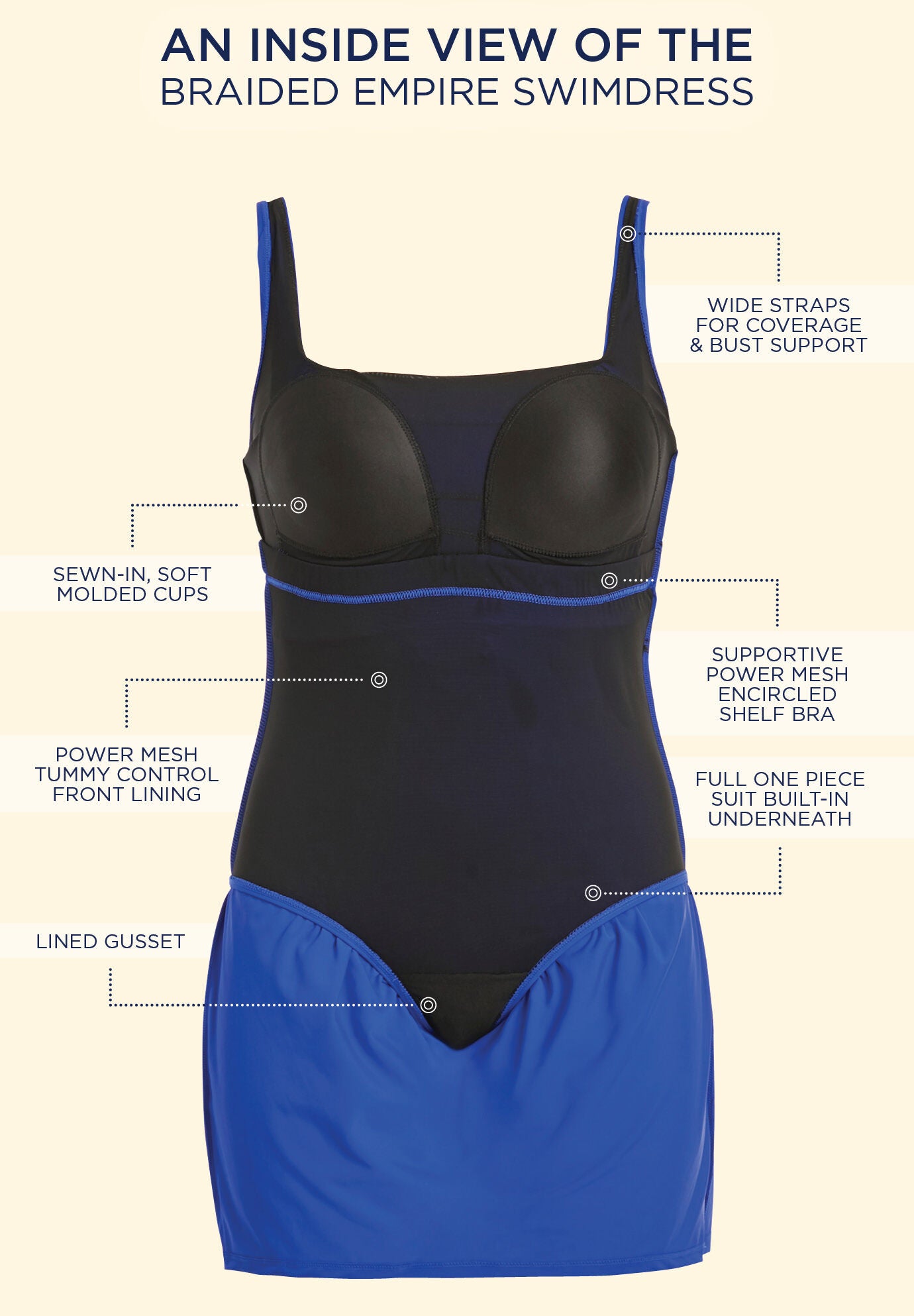 Empire swimdress deals