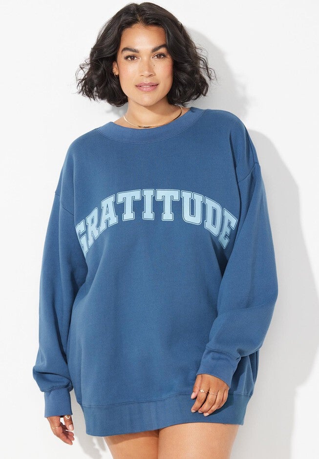 The Gratitude Coed Crewneck Sweatshirt, , alternate image number 4