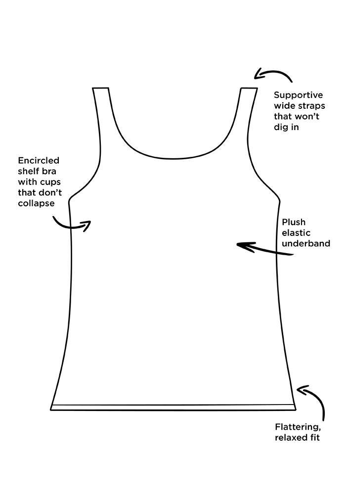 Chlorine Resistant Classic Tankini Set with Skirt, , alternate image number 3