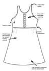 Macrame High Neck Swimdress , , alternate image number null