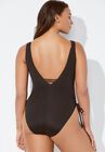 A-List Plunge One Piece Swimsuit, , on-hover image number null
