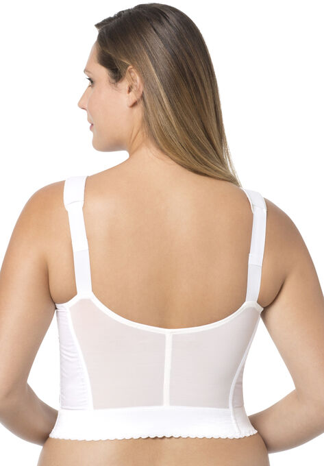 Front-Close Wireless Longline Posture Bra, , on-hover image number null